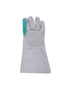 High Quality High Heat Resistance Anti-Cut Anti-Smash Breathable/Comfortable Fleece Lined Golden Cowhide Leather Welding <b>Gloves</b> - Product Image 3