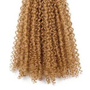 100% Remy Weft <b>Brown</b> Black <b>Curly</b> Hair Natural Wave Texture Human Hair Weft Soft Full Volume - Product Image 6