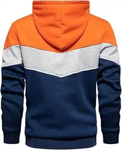 Sudadera con Capucha Personalizada para Hombre, Gris, Felpa Francesa, con Capucha Blanca, Bolsillo Canguro, 100% Algodón, Corte Holgado para Invierno - Product Image 5