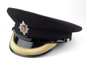 Casquette de service Coldstream Guards, vert olive, en laine, chapeau formel pour adultes - Product Image 4