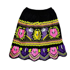 Falda Casual Transpirable con Bordado de Pohnpei, Estampados Hawaianos, Faldas para Mujer, Nuevo Estilo, Ropa Hawaiana Bordada y Transpirable - Product Image 1