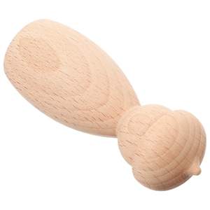 Collection d'accessoires en bois traditionnels faits à la main pour la décoration créative de la maison - Product Image 3