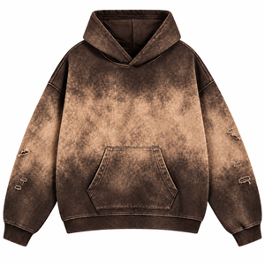 Sweat à capuche unisexe oversize en coton 100% respirant, manches classiques, style gothique, avec poches, idéal pour l'automne - Product Image 5