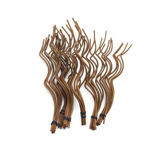 ขายดี ไม้หอมพรีเมียม รูปทรงดอกไม้หยักศก ทำจากเส้นใยหวาย  รับผลิตแบบ OEM ODM - Product Image 4