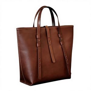 Sac à main en cuir véritable 100% vache Buffalo pour femmes à la mode avec fermeture à glissière sac à main et sac à main personnalisés - Product Image 4