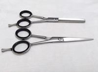 Tijeras de Peluquería Profesionales OEM de Acero Inoxidable 4Cr13 con Cerámica Afilada para Adelgazar el Cabello, Tijeras de Corte para Salón de Belleza, Logotipo Personalizado