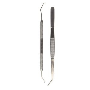Dental Surgical Clinical Instrument Set Reusable Stainless Steel Tools for Dental Examination and Oral Procedure Supply - Product Image 2
