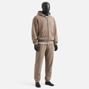 Añade tu diseño personalizado a los conjuntos deportivos de forro polar a precios de mayorista y de buena calidad para hermandades/fraternidades/escuelas/colejos, unisex. - Product Image 2