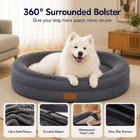 Offre Spéciale – Grand Lit Orthopédique XXL en Éponge Écologique pour Chien et Chat – Matelas Lavable pour Animaux de Compagnie – Idéal pour Races Géantes – Usage Intérieur
