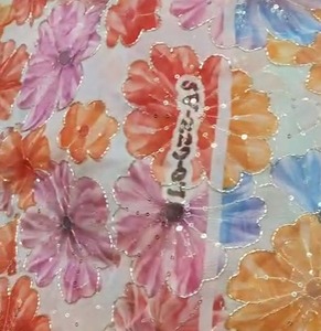 Premium <b>Fabric</b> With Beads Embroidery Work 65 GSM 44 Inch Width Designer Ethnic Material For Boutique Wear 25 Meters - Product Image 6