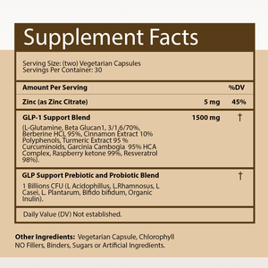 Capsules de soutien GLP-1 à marque privée, formule de gestion du poids, fabricant OEM, approvisionnement en gros - Product Image 3