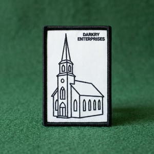 Parche Bordado Personalizado Termoadhesivo con Diseño de Biblia Abierta, Logotipo Cristiano Religioso para Decoración de Ropa - Product Image 3