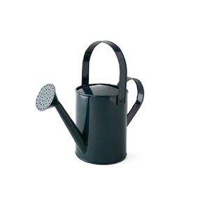 Arrosoir en métal au design attrayant, finition verte, support pour pot de fleurs, idéal pour la maison, l'extérieur et le jardin, fournitures de jardinage, seaux à eau - Product Image 6