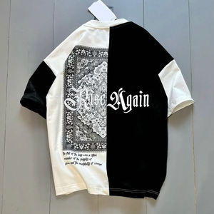 Men's Quick Drying Summer Sports Short Sleeved Custom Design Fashion Oversized Cool Knitted Eco-Friendly Anti-Pilling <b>Tshirt</b> - Product Image 1