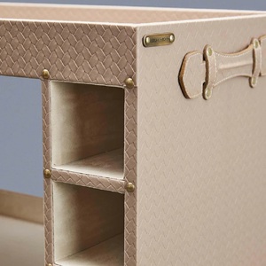 Home Furniture Storage <b>Corner</b> <b>Bar</b> Wine Living Room Rectangle Leather Eco-Friendly Cabinet Best Quality Home Restaurant Low Cost - Product Image 3