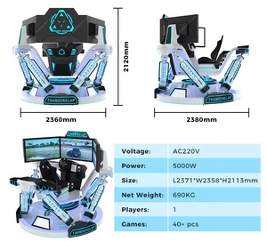 Nhà Máy Giá Siêu Tốc Độ Người Lớn Xe Lái Xe Thực Tế Ảo Buồng Lái Đua Mô Phỏng 9D Vr Race Seat Arcade <span class=keywords><strong>Game</strong></span> - Product Image 3