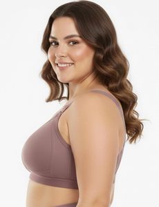 Sujetador sin costuras de poliéster y algodón, sin relleno, suave, transpirable, cómodo para el día a día, ropa interior femenina, venta al por mayor, sujetador sin relleno. - Product Image 1