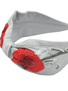 ที่คาดผมกำมะหยี่สไตล์อีสเตอร์เซนต์ปีเตอร์สเบิร์กปี 2025 ปักอักษรย่อส่วนตัว ประดับเลื่อม งานแฮนด์เมด น้ำหนักเบา - Product Image 4