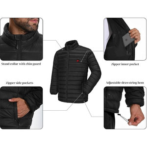 High Demand <b>Lightweight</b> Puffer <b>Jacket</b> <b>For</b> <b>Men</b> Warm Winter Wear Windproof Quilted Outerwear Winter <b>Jacket</b> - Product Image 6