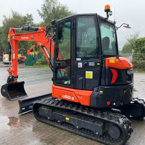 Mini-excavatrice Kubota KX019-4 d'origine, 1,8 tonne, excavatrice compacte sur chenilles avec système hydraulique pour petits projets de construction - Product Image 3