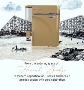 Purificador de agua PUROSIS GOLD RO con sistema de zinc, cobre y alcalino TDS, capacidad de almacenamiento de 9L, indicador LED, material de grado alimenticio, AUTO FLUSH - Product Image 6