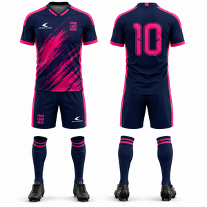 Conjunto de Uniforme de Fútbol Personalizado para Hombre, Blanco con Rayas Verdes, Manga Corta, Absorbe la Humedad, para Todas las Temporadas, Jersey y Pantalones Cortos para Equipo Adulto - Product Image 5