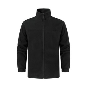 Veste d'hiver en polaire de qualité supérieure, personnalisable en gros, nouveau design, col montant, logo frontal pour homme - Product Image 1