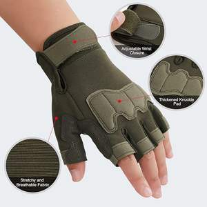Gants de moto en cuir véritable pour l'hiver, longueur poignet, tactiles, pour la conduite, vente en gros - Product Image 4