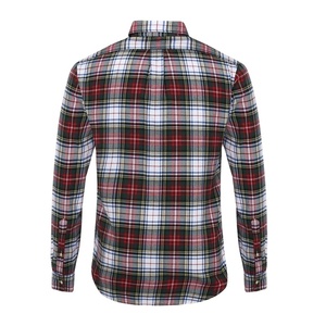 Chemise d'été à manches longues et de style flanelle pour homme, 100% coton, Design tendance, personnalisé, de haute qualité, pour l'exportation - Product Image 2