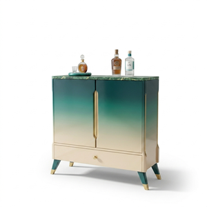 LIT Luxury <b>Bar</b> Cabinet Designer Wooden Unit with Premium Wine Storage for Modern Homes - Product Image 4