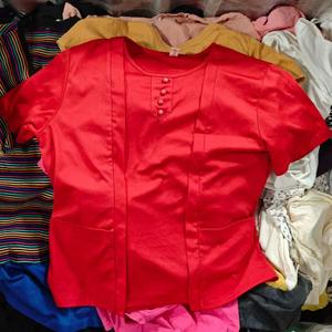 Ukay Ukay Bales Philippines Vente en gros de t-shirts d'été usagés pour femmes, vêtements d'occasion mixtes, qualité A, 45 kg - Product Image 4