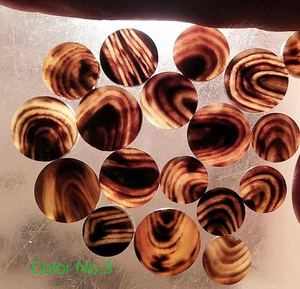 กระดุมเขาควายสีธรรมชาติ คุณภาพสูง เป็นมิตรกับสิ่งแวดล้อม ทำด้วยมือ ทันสมัย เหมาะสำหรับชุดสูท เสื้อโค้ท เสื้อสเวตเตอร์ ชุดกีฬา ZEHRA - Product Image 4