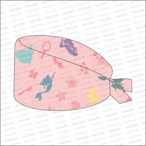 Printed Nurse <b>Caps</b> Cartoon Nursing <b>Scrub</b> <b>Cap</b> Tie Back Medical Surgical Headcover <b>Cap</b> for Nurses Doctors by Vaslcare - Product Image 4