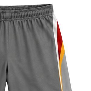 Shorts de lacrosse unisexe gris et rouge sublimés, légers, en polyester, réversibles, uniforme sportif, vêtements d'équipe, entraînement, vêtements de sport - Product Image 5
