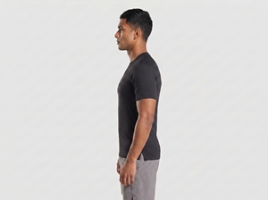 T-shirt de compression personnalisé pour homme, manches courtes, gym, fitness, ajusté, vêtements de sport, séchage rapide, haut de sport - Product Image 4