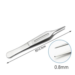 Pinzas Edison con dientes para cartílago, pinzas de gancho para tejido y pinzas de vientre hinchado - Set de instrumentos manuales para cirugía general (Certificado MOL) - Product Image 2