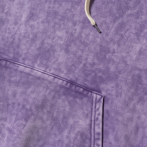 Sudadera con Capucha Unisex Color Lavanda, Corte Regular, Felpa Francesa, Informal, con Bolsillo Delantero, para Invierno - Product Image 6