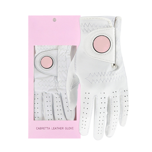 High Quality Customizable Logo Men'<b>s</b> Sports Golf Gloves Best Quality Customized Adult Size Sports Long-Lasting Use Sports Buckle - Product Image 4