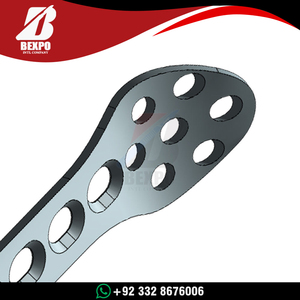 Juego de 10 Placas en T de Acero Inoxidable de Calidad Premium con Bloqueo, Angulares Oblicuos de 3.5mm, Instrumento Quirúrgico, Certificación CE - Product Image 5