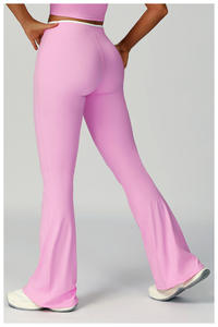 Nouveau style Leggings de sport décontractés pour femmes à taille mi-haute, avec logo personnalisé, en Spandex doux et respirant, pour le yoga - Haute Qualité - Product Image 5