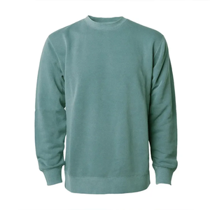 เสื้อสเวตเชิ้ตปักโลโก้แบบกำหนดเอง 430 GSM ผ้าเฟรนช์เทอร์รี่เนื้อหนา ทรงโอเวอร์ไซส์ ไหล่ตก คอกลม เสื้อพูลโอเวอร์พรีเมียม - Product Image 4