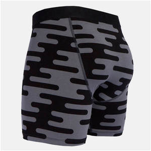 Nouveauté : Short de compression Heat Gear, taille élastique, poids lourd, 100 % coton, couverture supérieure, short de sport - Product Image 3
