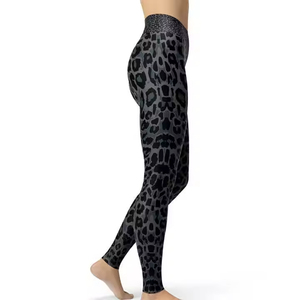 Leggings de sport pour femme 100 % coton bio, pantalons de yoga en coton bio, leggings de yoga durables pour femme - Product Image 3