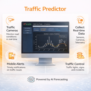 Sistema Inteligente de Optimización de Semáforos para Intersecciones Urbanas |   Predicador de Tráfico con IA – OEM e Integración de Sistemas Disponibles - Product Image 1