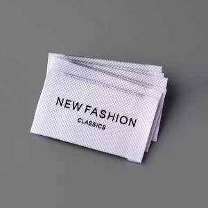 Etiquetas Tejidas con Logotipo Personalizado para Prendas, Etiquetas de Tela de Poliéster y Algodón para Ropa, Etiquetas Tejidas Personalizadas para Ropa - Product Image 3
