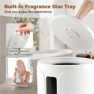 Calentador de Toallas con Pantalla LCD en Tiempo Real, Capacidad de 20L, Calentamiento de 30/60/90 Minutos + Temporizador de Retraso de 0.5 a 24 Horas, Artículos para Baño y Aseo - Product Image 6