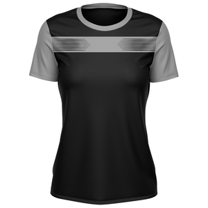 Polyester-Sublimations-Shirt für Damen, leicht, feuchtigkeitsableitend, Damen-Sublimations-<span class=keywords><strong>Shirts</strong></span> mit individuellem Druck - Product Image 6