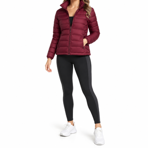 <b>Women</b> 2026 Puffer <b>Jacket</b> Embroidery Printed Custom Made Loose Fit Zip Closure Breathable <b>Lightweight</b> Cotton - Product Image 3