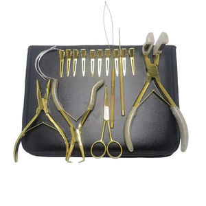 Latest Stainless Steel <b>Bead</b> Remover & Closer Hair Extension Tool <b>Kit</b> Accessories Commercial Use MAGMA BEAUTY - Product Image 1