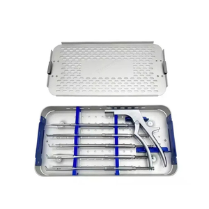 Juego de Rongeurs Rotatorios Interlaminares Kerrison de Alta Calidad, Kit de Cirugía de Columna Vertebral, Instrumentos Ortopédicos Quirúrgicos de Acero Inoxidable - Product Image 1